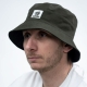 NASH - Klobúk Make It Happen Badge Reversible Bucket Hat Black Green