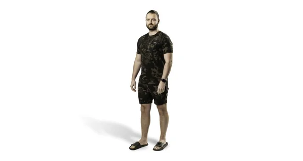 NASH - Kraťasy ZT Lite Luxe Shorts Camo veľ. 2XL