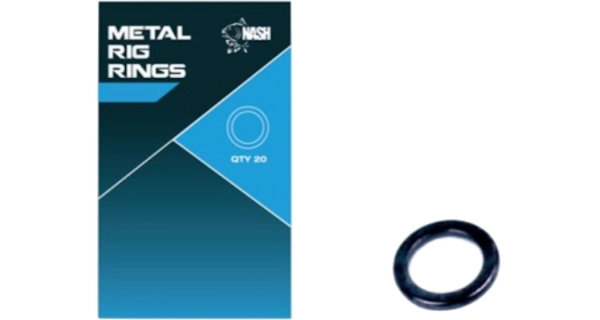 NASH - Krúžky Metal Rig Rings 2,5 mm 20 ks