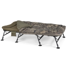 NASH - Lehátko so spacákom Indulgence HD40 Sleep System 8 Legs Camo Emperor