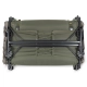 NASH - Lehátko so spacákom Indulgence HD40 Sleep System 8 Legs Camo Emperor