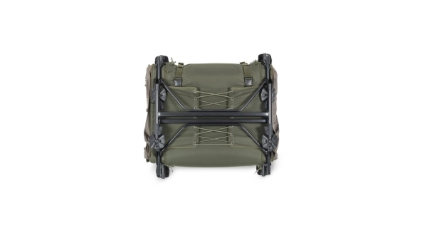 NASH - Lehátko so spacákom Indulgence HD40 Sleep System 8 Legs Camo Wide