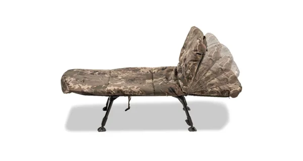 NASH - Ležadlo Indulgence 4 Leg Junior Sleep System Camo