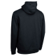 NASH - Mikina Make It Happen Badge Zipped Hoody Black veľ. 3XL