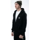 NASH - Mikina Make It Happen Badge Zipped Hoody Black veľ. L