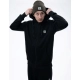 NASH - Mikina Make It Happen Badge Zipped Hoody Black veľ. L