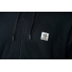 NASH - Mikina Make It Happen Badge Zipped Hoody Black veľ. M