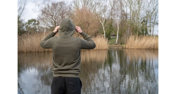NASH - Mikina Make It Happen Badge Zipped Hoody Green veľ. M