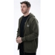 NASH - Mikina Make It Happen Badge Zipped Hoody Green veľ. XL