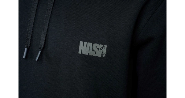 NASH - Mikina Make It Happen Carp Logo Hoody Black veľ. M