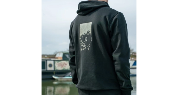 NASH - Mikina Make It Happen Hoody Fish Logo Black veľ. L