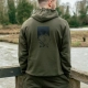 NASH - Mikina Make It Happen Hoody Fish Logo Green veľ. 2XL