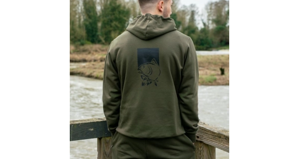 NASH - Mikina Make It Happen Hoody Fish Logo Green veľ. 2XL