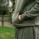 NASH - Mikina Make It Happen Hoody Fish Logo Green veľ. L