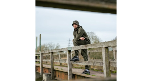 NASH - Mikina Make It Happen Hoody Fish Logo Green veľ. L