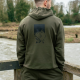 NASH - Mikina Make It Happen Hoody Fish Logo Green veľ. XL