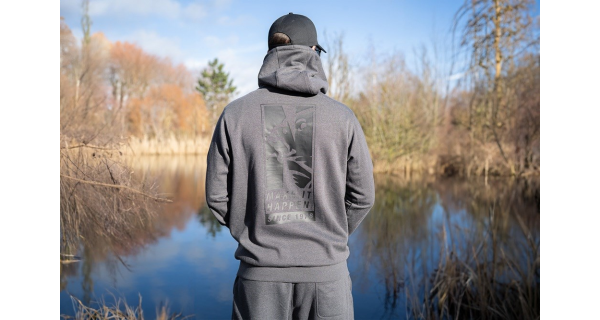 NASH - Mikina Make It Happen Since 1978 Hoody Grey Marl veľ.