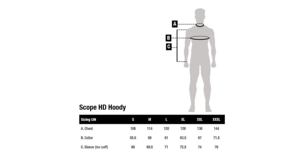 NASH - Mikina Scope HD Hoody veľ. S