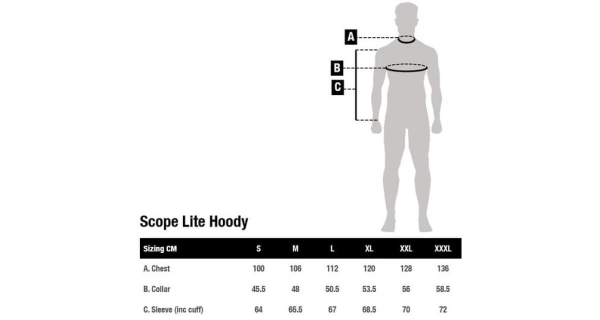 NASH - Mikina Scope Lite Hoody veľ. M