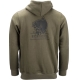 NASH - Mikina Tackle Hoody Green 10-12 rokov