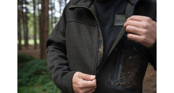 NASH - Mikina Zero Tolerance Nordic Fleece Zipped Jumper veľ. L