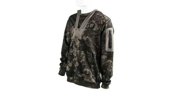 NASH - Mikina ZT Lite Luxe Hoody Camo veľ. XL