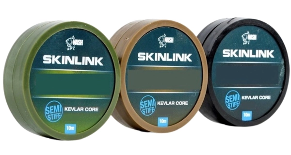NASH - Naväzcová šnúra Skinlink Semi-Stiff Silt 25 lb 10 m