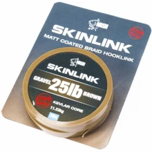 NASH - Naväzcová šnúra Skinlink Stiff Gravel 25 lb 10 m