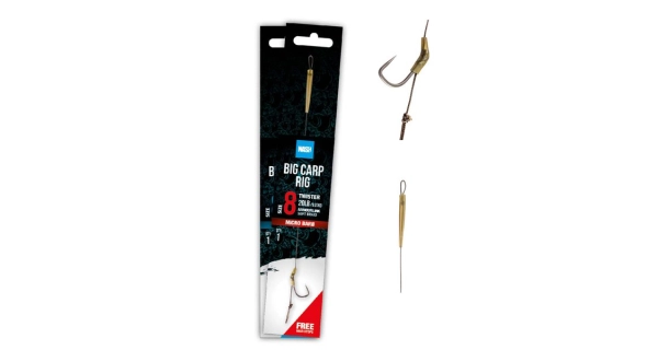 NASH - Náväzec Big Carp Rig Barbed veľ. 4