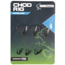 NASH - Náväzec Chod Rig Barbless veľ. 5 3 ks