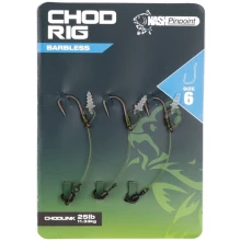 NASH - Náväzec Chod Rig Barbless veľ. 6 3 ks