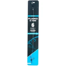 NASH - Náväzec Fluoro D Rig Barbless veľ. 6