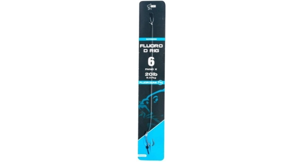 NASH - Náväzec Fluoro D Rig Barbless veľ. 6