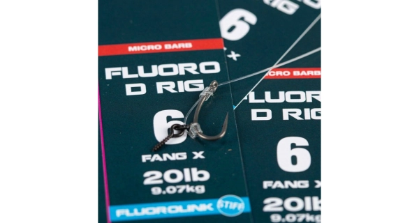 NASH - Náväzec Fluoro D Rig Micro Barbed veľ. 2