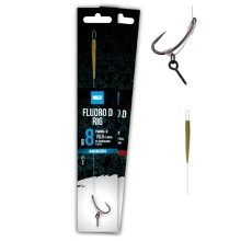 NASH - Náväzec Fluorocarbon D-Rig Barbed veľ. 6