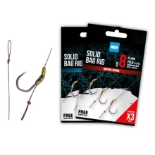 NASH - Náväzec Solid Bag Rig Barbed veľ. 8