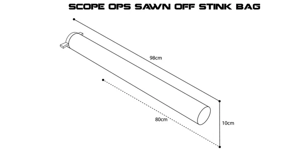 NASH - Obal na podberák Scope Sawn Off Stink Bag