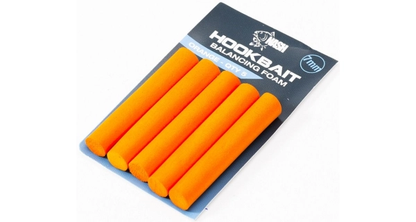 NASH - Pena Hookbait Balancing Foam 7 mm - oranžová