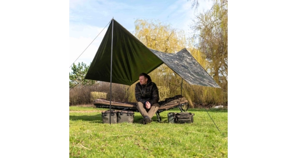 NASH - Plachta Bank Life Multi Tarp Camo