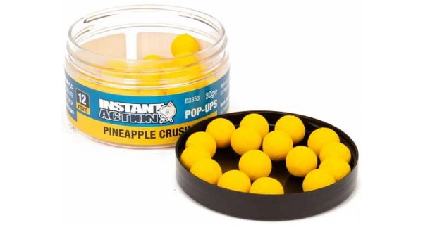 NASH - Plávajúce boilies Instant Action Pop-Ups Pineapple Crush 30 g 12 mm