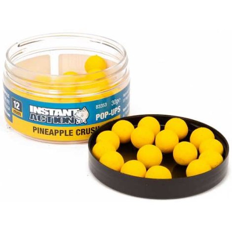 NASH - Plávajúce boilies Instant Action Pop-Ups Pineapple Crush 30 g 12 mm