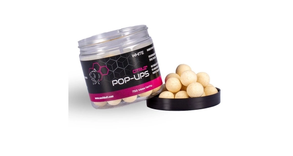 NASH - Plávajúce boilies Pop Ups Citruz White 20 mm 75 g