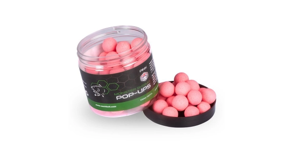 NASH - Plávajúce boilies Pop Ups Monster Shrimp Pink 15 mm 75 g