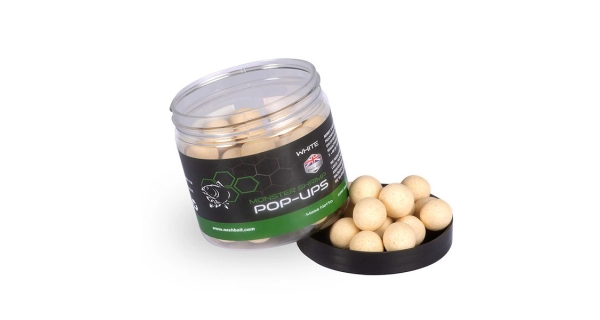 NASH - Plávajúce boilies Pop Ups Monster Shrimp White 15 mm 75 g