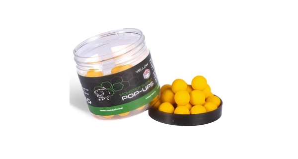 NASH - Plávajúce boilies Pop Ups Monster Shrimp Yellow 12 mm 75 g