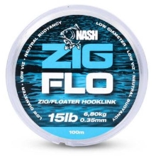 NASH - Plávajúci vlasec NXT Zig Flo 100 m 15 lb 0,35 mm