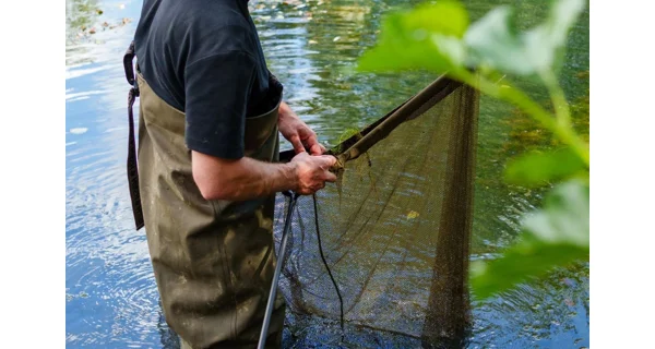 NASH - Podberák Scope OPS Sawn Off Retract Landing Net 42"