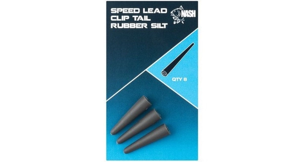 NASH - Prevlek na závesku Speed Lead Clip Tail Rubber Silt