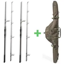 NASH - Prút Scope OPS Abbreviated CG (Ceramic) 3,5 lb 2,7 m 2 ks + Puzdro na prút Scope OPS Soft Protect 2 Rod Skin 9 ft Zadarmo