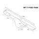 NASH - Puzdro na prút Scope OPS Soft Protect 2 Rod Skin 9 ft